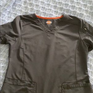 Grey scrub top